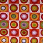 Contemporary decorative throw pillowcase - durable cotton, multi-color
