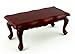 Dollhouse Miniature Cabriole Coffee Table