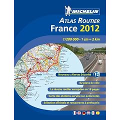 Atlas routier France 2012 Reli