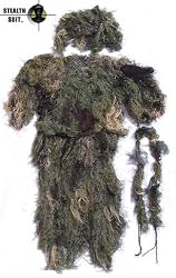 StealthSuit Ghillie Set - Woodland Medium-XLarge