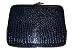 KingCase iPad Alligator Zipper Case * (Dark Blue) - For Apple iPad (Fits ALL iPad Wifi & 3G models)