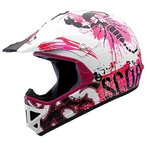 Scorpion VX-9 Youth Rocker Neon Large Off-Road Helmet