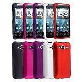 read full review 5 in 1 Snap on Rubberized Case Combo for HTC EVO Shift 4G (Red, Black, Dark Purple, Hot Pink, White)