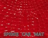 メッチャ格好いい！ｽﾊﾟｲﾀﾞｰｶｰﾏｯﾄ　メタリックレッド　4枚/セット