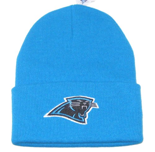 Carolina Panthers NFL Reebok Team Apparel Cuffed Knit Beanie Hat