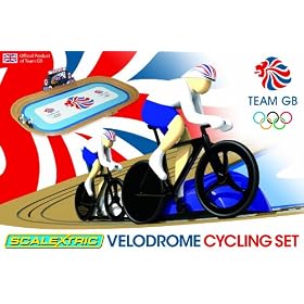 Scalextric G1072 Team GB Velodrome 2012: Track Cycling 1:64 Scale Race Set
