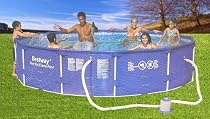 Bestway Pool 305X76cm mit Metallrahmen + Pumpe