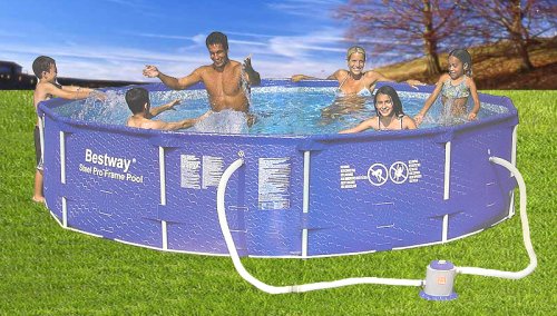 Bestway Pool 305X76cm mit Metallrahmen