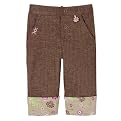 Infant Girls' Icky Baby Faces Flannel Pants