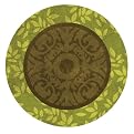 Fern Garden Wood Lazy Susan