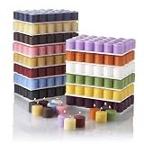 Set of 72 Premium Unscented Votive Candles