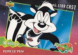 Space Jam - Trading Cards - Single Cards - NON-SPORTS 1996 Upper Deck Space Jam Single Trading Card #12 Pepe Le Pew