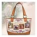 Grandmothers Photo Display Tote Bag: Grandchildren Make Love Blossom by The Bradford Exchange