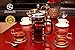 French Press Coffee & Tea Maker Best Coffee Press Pot with Stainless Steel Plunger & Heat Resistant Borosilicate Glass Perfect for Hot and Cold Brew 8 Cup-34 oz 1l