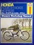 Honda Four Stroke Mopeds Owner's Workshop Manual