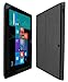 Skinomi® TechSkin - Microsoft Surface Pro 2 Screen Protector + Brushed Steel Full Body Skin / Front & Back Premium HD Clear Film / Ultra Invisible and Anti Bubble Shield with Free Lifetime Replacement