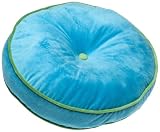 Review Brentwood 7254021 / Brentwood Hollywood Plush Round Pillow, Lagoon/Kiwi