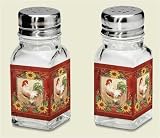 Salt and Pepper Shakers ~ Chanticleer rooster ~ code 286