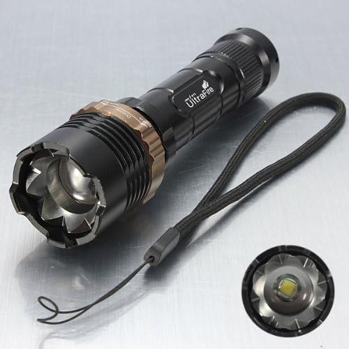 Ultrafire CREE XM-L T6 2000LM Zoomable Lotus Head LED Flashlight
