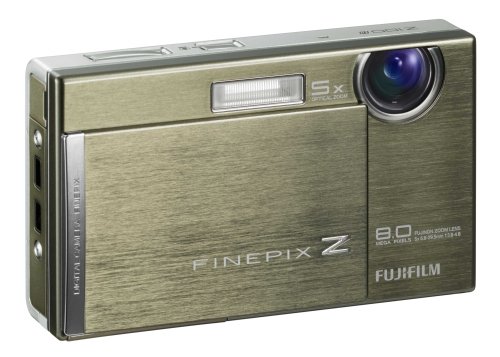 Fujifilm Finepix Z100fd 8MP Digital Camera with 5x Optical Image Stabilized Zoom (Silver) image