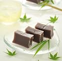 【父の日 ギフト対応商品】父の日に、甘さ控えめ 塩 羊羹 ( 竹皮包み ようかん) 230g １本入り 和菓子の紅葉屋屋本舗