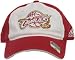 Cavs Cap - Mens Cleveland Cavaliers White Panel Slouch Flex-Fit Cap