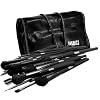 Original Oramics Kosmetik-Pinselset inkl. Rolltasche MAKE-UP - 34 Teile - 34 Pinsel und B�rsten - Hochwertiges Pinselset - Praktische Tasche