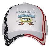 And On The 8th Day God Created LAWYERS USA Flag Hat / Baseball Cap