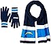 NFL Los Angeles Chargers Adult Scarf & Glove Gift Set, One Size, Blue