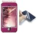 PCMICROSTORE brand Apple iPhone Diamond Purple Rubberize Texture Snap-On Crystal Case Cover with LCD Screen Protector Shield - Compatible with iPhone 4gb 8gb 16gb 1st Generation ONLY