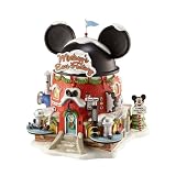 Department 56 North Pole Village Miniature Lit Building, Mickeys Ears Factory
