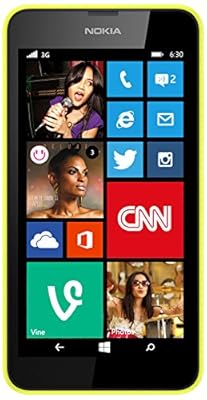 Nokia Lumia 630 (Single SIM, Yellow)
