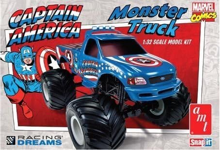 AMT Captain America Ford F-150 Monster Truck by AMT Datasouth