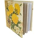 Yellow Rose Punch Studio Brooch Decorated Photo Album