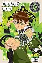 Ben 10 - Birthday Card With Badge - Birthday Hero 9 x 6"