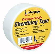 Intertape 85518 Sheathing Tape 1.89-Inches x 55-Yards, White