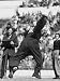 Soviet Athlete Nina Dumbadze Winding Up to Heave the Discus in the Olympic Games Prem...