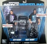 TNA Exclusive Twist Of Hate JEFF HARDY & MATT HARDY FIGURESIMAGE