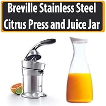 Breville 800CPXL Stainless Steel Citrus Press