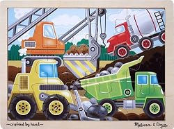Melissa & Doug Construction Site Jigsaw (12 pc)