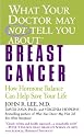 What Your Doctor May Not Tell You About(tm): Breast Cancer: How Hormone Balance Can Help Save Your Life