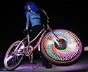 LED FAHRRAD LED SPEICHEN LICHT!!! MEGA OPTIK