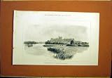 Easter Holiday Haunt Windsor Castle Meadows Print 1899