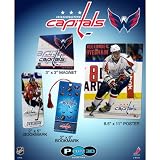 Pather Popz Washington Capitals Alex Ovechkin 3D Poster, Magnet & Bookmark Set