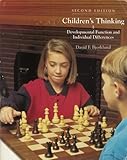 Children's thinking : developmental function and individual differences