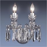 Waterford Crystal Avoca Sconce Double Arm - All Crystal