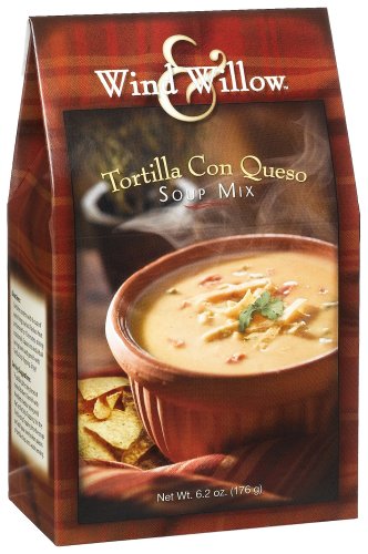 Wind & Willow Tortilla Con Queso Soup, 6.2-Ounce Boxes (Pack of 4) by Wind & Willow