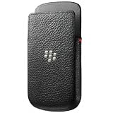 BlackBerry Leather Pocket for BlackBerry Q10 - Black