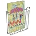 InterDesign Classico Wallmount Magazine Holder, Chrome