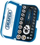 Draper Expert 41451 22-Piece 1/4-Inch Square Drive Double Driver Set